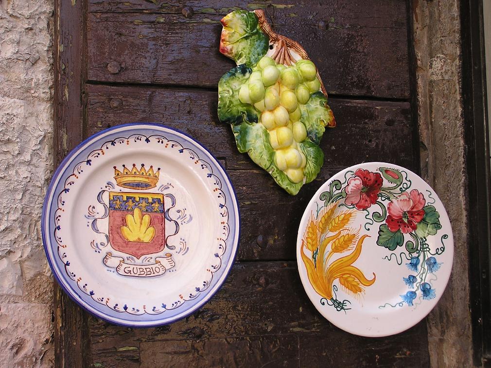 Ceramics from Gubbio - Photo by Roberta Milleri