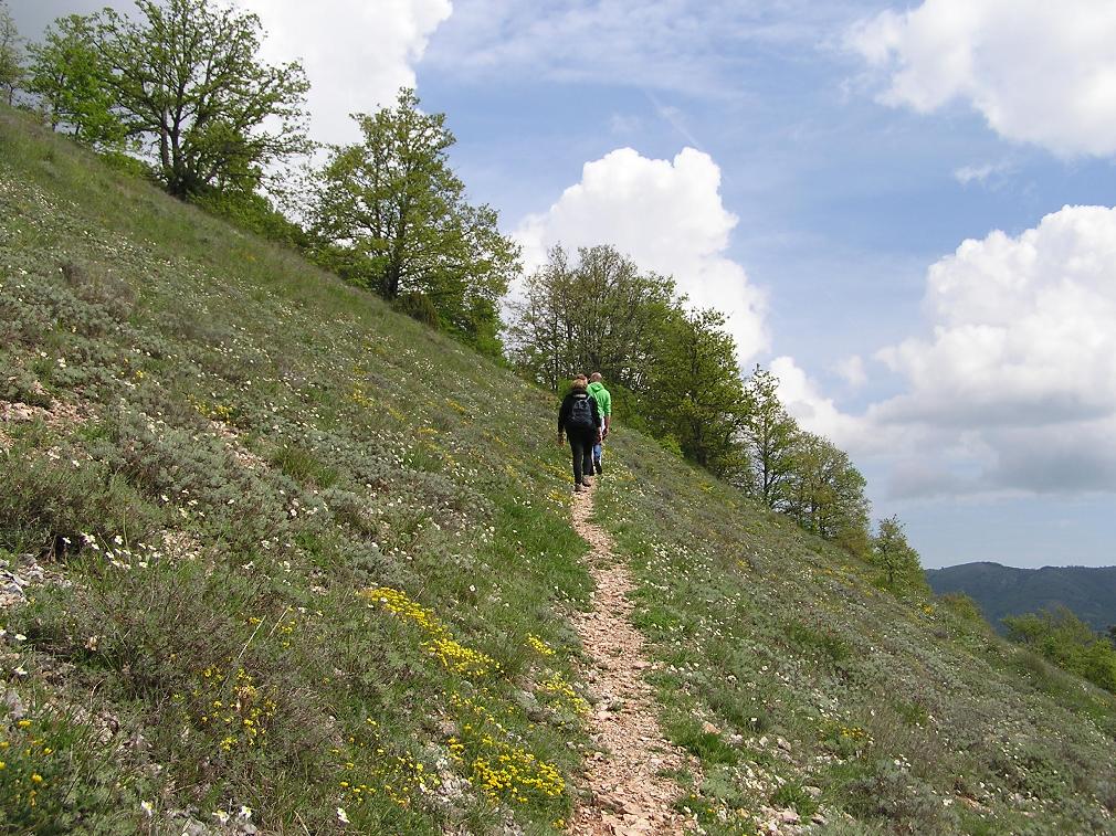 Trekking  in Colfiorito  regional Park - Itinerary of Il Castelliere -  Photo by Roberta Milleri